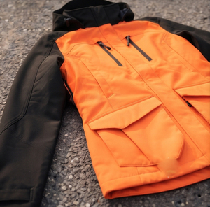 Vestes de chasse personnalisées pour femmes, avec poche poitrine, fermeture éclair, manches longues, sweat à capuche de chasse, coupe-vent pour femmes, veste de chasse pour femmes - Product Image 3