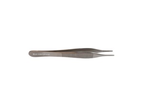 Forceps à tissus Adson non dentelés, réutilisables, en acier inoxydable, forceps chirurgicaux pour pansements, outil médical dentaire pour manipuler les tissus - Product Image 2