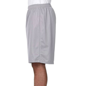 Pantalones Cortos Bermuda de Lona Gris Claro para Hombre, Cintura Alta, Transpirables, de Secado Rápido, Casuales, Deportivos, Talla Grande, Color Sólido, Tejido de Poliéster - Product Image 2