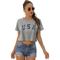 Camiseta Corta Oversize para Mujer, de Algodón Jersey, Sin Mangas, Lisa, con Logotipo Personalizado, Top de Verano, Corte Cuadrado, Promocional, 180g, Cuello de Seda