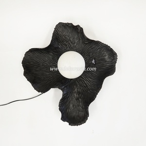 Zaya Teak Wood Wall Lamp Decorative Exotic Style Wall <b>Light</b> for Home Interior Bedroom Living Room Hotel - Product Image 4