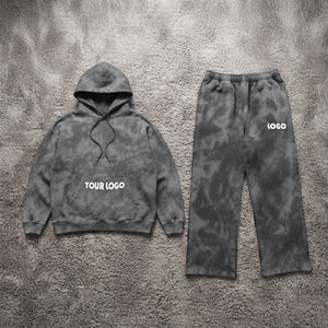 Premium Men <b>Tie</b> <b>Dye</b> Tracksuit Regular Fit OEM Wholesale Factory Supplier USA Europe Streetwear Fashion Collection <b>Set</b> - Product Image 6