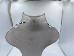 Collar con colgante de plata hecho a mano, chapado en oro, joyería de perlas impresionante única para bodas, artesanía de calidad al mejor precio - Product Image 2