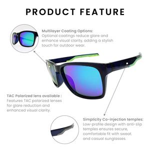Hot Sale Factory Direct 2021 Fashion New Unisex Polarized UV400 Protection High Impact PC Lenses Sports Casual <b>Sunglasses</b> - Product Image 4