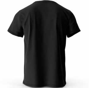 Camiseta de Manga Corta para Hombre, Estampada, Corte Regular, Estilo Casual, Cuello Redondo, Tejido de Poliéster Antiarrugas, Diseño Geométrico en el Frente - Product Image 4