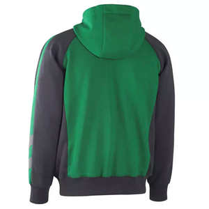 Sudadera con capucha extragrande para personalizar, jersey de forro polar grueso con cremallera bidireccional - Product Image 3