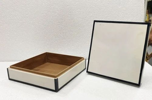 Caja de Joyería Rectangular de Lujo Clásica para el Hogar, Hecha a Mano, de Pino y MDF con Incrustaciones de Hueso, Almacenamiento Personalizado en Color/Tamaño, Diseño Grabado de Alta Calidad - Product Image 6