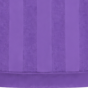Purple <b>Mens</b> <b>Long</b> <b>Sleeve</b> Knit <b>Polo</b> Sweater Textured Vertical Stripe Pattern Ribbed Collar Casual Premium Pullover <b>Shirt</b> - Product Image 6