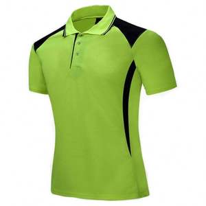 เสื้อโปโลพนักงานชายแบบสลิมฟิตสำหรับฤดูร้อน  ผ้าโพลีเอสเตอร์ 100%  สองสี  พร้อมปักโลโก้ตามสั่ง - Product Image 1