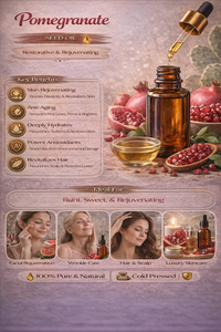 Huile de pépins de grenade pure, naturelle, pour le soin de la peau, des cheveux et du visage, anti-âge, éclaircissante, usage cosmétique, approvisionnement en vrac, qualité export, Gujarat - Product Image 3