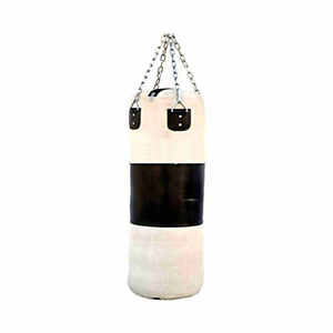 Saco de Boxeo de Cuero Genuino y PU Hecho en Pakistán, con Logotipo Personalizado, Herramienta de Entrenamiento para Hombres, Relleno de Arena - Product Image 5