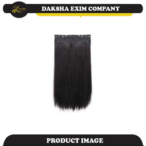 Directo de fábrica india, cabello humano liso teñido de trama de cabello Remy virgen, modelo de máquina de trama Doble - Product Image 3