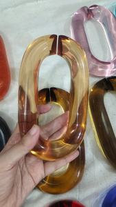 Customized Modern Acrylic Chain Wall Accents Handmade Modern <b>Ornamental</b> Resin Hanging for Home Decor Diwali Festival Ready - Product Image 2