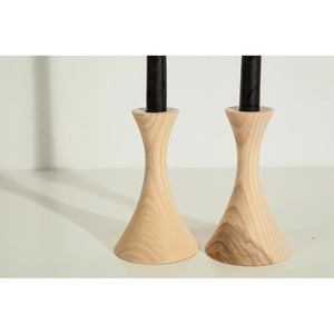 Ensemble de porte-bougies en bois luxueux très demandé, finition naturelle, décoration d'intérieur - Product Image 6