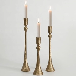 Multipurpose <b>Brass</b> Candle <b>Holder</b> for Home Table Decoration Wedding Dining Display and Interior Accent - Product Image 3