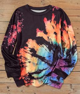 Sweat-shirt sublimé pour femmes, col rond, design personnalisé, sweat-shirt décontracté à sublimation pour femmes - Product Image 6