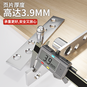 Charnières de porte en acier inoxydable à rotation 360 degrés, dissimulées, pour portes en bois, charnières supérieures et inférieures rotatives - Product Image 1