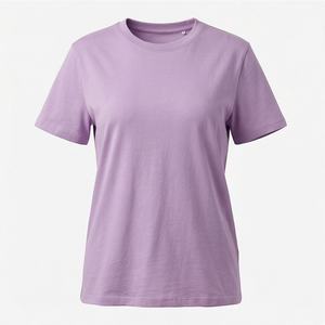 Conjunto de 2 Piezas para Mujer, Color Personalizado, Verano, Cuello Redondo, Corte Regular, Camiseta y Pantalones hasta la Rodilla, Estilo Casual, Tejido Sólido Lavado - Product Image 1