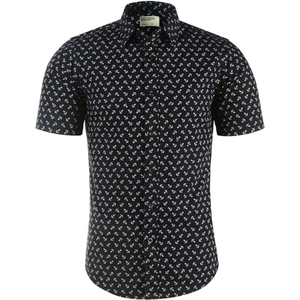 Camisa de vestir de manga corta de corte regular para hombre, camisa informal con botones y estampado único para verano, vacaciones, playa y uso diario - Product Image 5