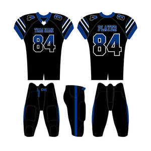 OEM Wholesale Multi Color Sublimated V-<b>Neck</b> Sleeveless Sports Jerseys Set Breathable Fabric Athletic Fit Men's Football Uniform - Product Image 5