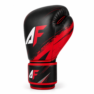 Custom Logo Cowhide Leather Velcro Closure Boxing <b>Gloves</b> for Boxing Training Sparring Kickboxing MMA Workout OEM - Product Image 4