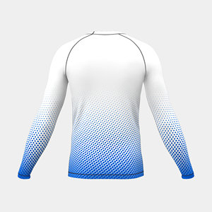 Camiseta de compresión de manga larga para hombre, Rash Guard Legal Ranked para BJJ MMA, Top de grappling, Mercado mayorista de EE. UU. y Europa - Product Image 3