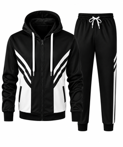 Ensembles de survêtements de football unisexes ajustés, respirants et confortables, avec lettrage, design haut de gamme, pour le printemps, vente en gros - Product Image 3
