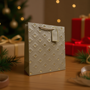 Borsa regalo ILAN 18x24x8cm taglia S con motivo decorativo per confezioni regalo - Product Image 2