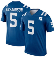 Nouveaux maillots de football américain DUBBIX INDUSTRIES 2025, brodés, 17 Adams, 8 Verse, 9 Stafford, 12 Nacua, équipe des Rams, devant