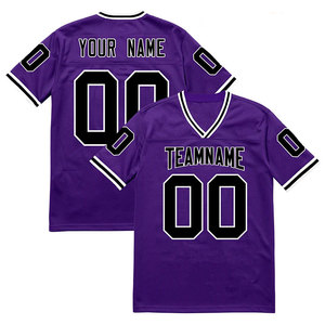 Maillot de football américain personnalisé en gros, broderie du nom et du numéro de l'équipe, chemise de football cousue, maillot de rugby brodé - Product Image 3