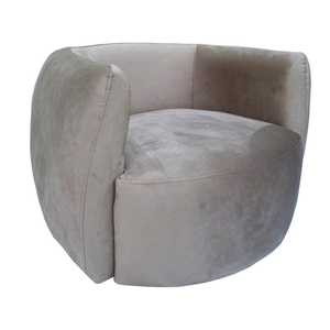 Sillón de Estilo Moderno con Respaldo en Forma de U de Espuma Vietnamita, Base de Madera, Color Personalizado, Estructura de Madera Contrachapada, Espuma y Tela - Product Image 2