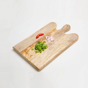 High Strengthen Wooden Chopping <b>Board</b> Rectangle Shape With Green Resin Inlay Design - Product Image 3