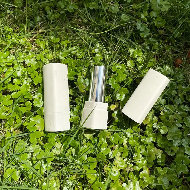 Biodegradable Refillable Lipstick Tube innovative cosmetic containers Packaging