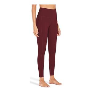 <b>Women</b> <b>Leggings</b> Yoga Pants Pockets Breathable Tummy Control Sexy Club Style <b>4</b>-Way Stretch 20%Spandex 80%Polyester Workout Running - Product Image 4