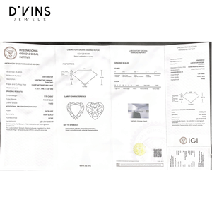 D'vins Jewels หลวม CVD HPHT Lab ปลูกด้วยเพชรที่เต็มไปด้วยหัวใจ - Product Image 5