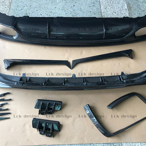 2021 Audi <span class=keywords><strong>Q8</strong></span> <span class=keywords><strong>Abt</strong></span> Kit de cuerpo de fibra de carbono con labio delantero Difusor trasero Alerón Tubo de escape-Nueva condición - Product Image 5