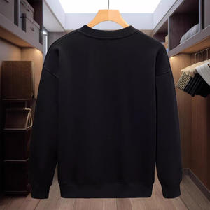 Sweat-shirt à capuche décontracté pour homme doublé en polaire, col rond, chaud, polyvalent, automne-hiver, streetwear tendance, polyester - Product Image 2