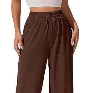 Pantalon Femme Tendance Respirant Sur Mesure Nouvelle Collection Couleurs Unies Pantalon Femme Tendance 2026 - Product Image 6