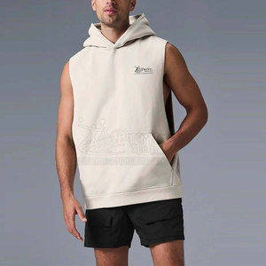 Hoodies sans manches Urban Street Design, doux et élégants, à porter en intérieur - Product Image 3