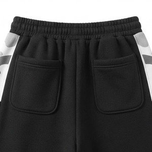 Men's Solid Streetwear <b>Wide</b> <b>Leg</b> Baggy Canvas 100% Cotton Elastic Waist Quick Dry Waterproof Breathable <b>Shorts</b> - Product Image 5