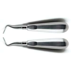 Élévateurs apicaux dentaires en acier de haute qualité pour extraction, modèle Del Left, certifiés CE par Grip Surgical - Product Image 3