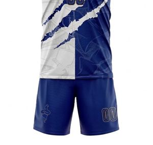 Uniforme de Fútbol Personalizado al por Mayor, Nuevo Estilo, Logotipo Personalizado, Manga Corta, 100% Poliéster, Servicio OEM - Product Image 4