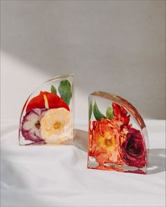 Premium Luxury Resin <b>Bookends</b> With Modern Artistic Sculpture Design For Home Office Library And Hotel Decoration - Product Image 1