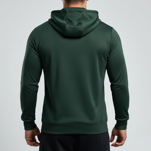 Polyester Training Hoodie Custom Logo Sports Jacket OEM ODM Manufacturer - Product Image 2