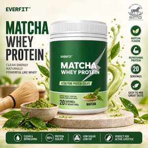 Concentrado de Proteína de Suero de Leche Elma Food 1KG Sin Azúcar Añadido 50 Porciones Fórmula de Crecimiento Muscular con BCAA Proteína en Polvo Sin GMO - Product Image 1