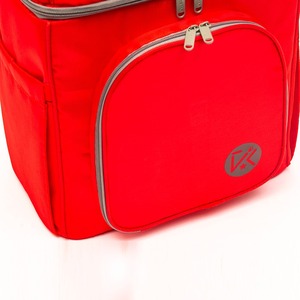 Sac à dos isotherme rouge, sac réfrigéré simple, sac de pique-nique grande capacité, sac à déjeuner multi-compartiments - Product Image 2