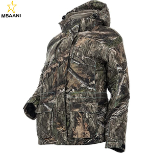 Outerwear Women's 3-in-1 Hunting Jacket - Waterproof, Insulated, Camo, Blaze, with Zip in <b>Fleece</b> <b>Liner</b> - Product Image 4
