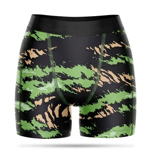 <b>Men's</b> High Waist <b>Compression</b> <b>Shorts</b> Quick Dry Spandex Polyester <b>Short</b> <b>Shorts</b> Casual Sporty Gym Training - Product Image 1