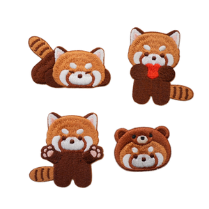 Wholesale Embroidery Patch Iron On Embroidered Badge Woven Twill Patches for Clothing Hats Bags Jackets Heat <b>Press</b> Garment - Product Image 1