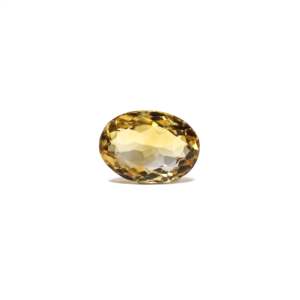 Natural Citrine Gemstone 3.45 Carat 6mm Certified IGI Fine Yellow Orange Red for Jewelry Making Ring - Product Image 1